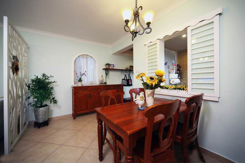 衡陽匯景110平美式故鄉氣概裝修案例